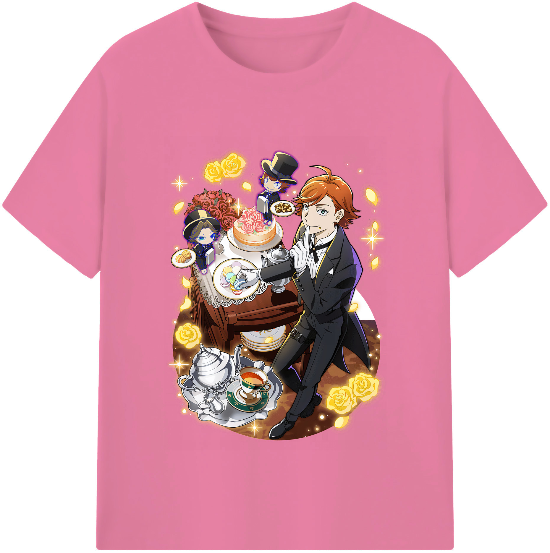 （画像用） 文豪ストレイドッグス Bungo Stray Dogs 綿100％半袖Tシャツ（フロントプリント）